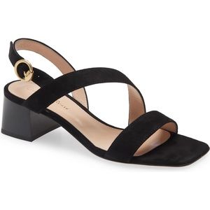 COPY - GIANVITO ROSSI SANDAL SIZE 38.5 BLACK